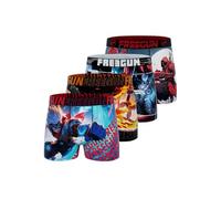 FREEGUN Boxer Enfant Heroes, Caleçon Garçon Respirant, Stretch et Doux (Lot de 3) 10 ans/12 Ans
