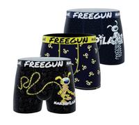 FREEGUN Boxer Enfant Marsupilami, Caleçon Garçon, Confortable & Ultra-Doux (Lot de 3) 10 ans/12 Ans