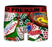 FREEGUN Boxer Enfant Sport, Calecon Garçon, Best of Anniversary Vegas, Agréable et Liberté de Mouvement, Vert Taille 8 ans/10 Ans