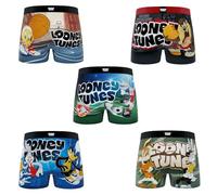 FREEGUN Boxer Garçon Looney Tunes (14-16 Ans, Pack de 5 LOO13)