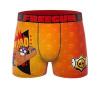 FREEGUN Boxer Garçon Microfibre Brawl Stars (8-10 Ans, El Primo BS1)