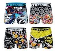 FREEGUN Boxer Garçon Microfibre Sucette Candy (8-10 Ans, Pack de 4 CC11)