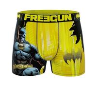 FREEGUN Boxer Homme DC Comics Batman Gotham City (M, Batman Jaune DC24)