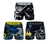 FREEGUN Boxer Homme DC Comics Batman Gotham City (M, Pack de 3 DC23)