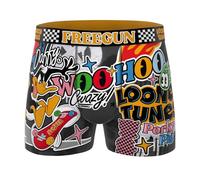 FREEGUN Boxer Homme Dingo Looney Tunes | Boxer Ceinture Élastique et Microfibre Cadeau Original Taille XL
