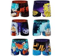FREEGUN Boxer Homme Dragon Ball Super (XL, Pack de 6 DBS12)