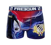 FREEGUN Boxer Homme en Microfibre Football Pays (XXL, France)