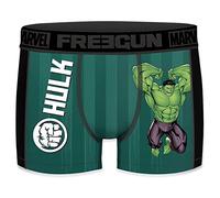 FREEGUN Boxer Homme Marvel Avengers Hulk (M, Hulk AKTIV Sport)