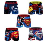 FREEGUN Boxer Homme Microfibre DC Comics Superman (XL, Pack de 5 DC25)