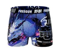 FREEGUN Boxer Homme Microfibre Dragon (L, A79)