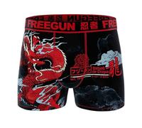 FREEGUN Boxer Homme Microfibre Dragon (L, Dragon76)