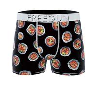 FREEGUN Boxer Homme Microfibre Image (M, Sushis B14)