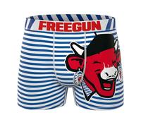 FREEGUN Boxer Homme Microfibre La Vache Qui rit