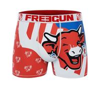 FREEGUN Boxer Homme Microfibre La Vache Qui rit (S, Hall 2)