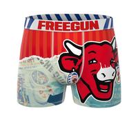 FREEGUN Boxer Homme Microfibre La Vache Qui rit (XXL, Vintage 3)