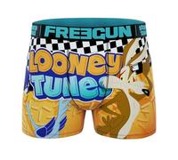 FREEGUN Boxer Homme Microfibre Looney Tunes (XXL, Wil Coyote LOO12)
