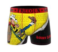 FREEGUN Boxer Homme Microfibre Lucky Luke (M, Lucky Nap)