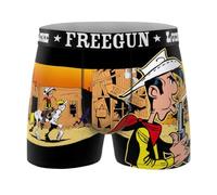 FREEGUN Boxer Homme Microfibre Lucky Luke (M, Lucky Shoot)