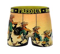 FREEGUN Boxer Homme Microfibre Lucky Luke (XL, Dalton)