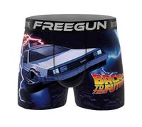 FREEGUN Boxer Homme Microfibre Retour vers Le Futur (M, Fly)