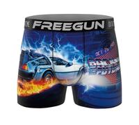 FREEGUN Boxer Homme Microfibre Retour vers Le Futur (S, Delo)