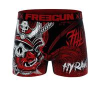FREEGUN Boxer Homme Microfibre Rock & Tattoo HYRAW (L, Samourai)