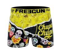 FREEGUN Boxer Homme Microfibre Sucette Candy (S, SHR Jaune)