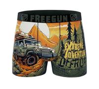 FREEGUN Boxer Homme Microfibre Wild Life (L, Off Road A92)