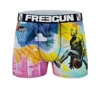 FREEGUN Boxer Homme Photos Sport Collection (XL, Slam Dunk Basket-Ball A40)