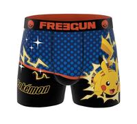 FREEGUN Boxer Homme Pokemon (M, Pika Thunder PKM18)