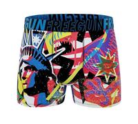 FREEGUN Boxer Homme Street Art (S, Flag Liberty A77)