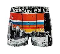 FREEGUN Boxer Homme USA Collection (L, Grunge City)