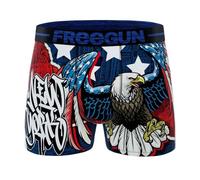 FREEGUN Boxer Homme USA Collection (M, Eagle New York)