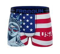 FREEGUN Boxer Homme USA Collection (XLS, Liberty Statue Flag)