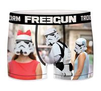 FREEGUN Boxer Hommes Star Wars Funny Stormtrooper La Guerre des étoiles Meme Print 1-Pack S M L XL XXL - Taille: S, Couleur: Motif 2 (SFSTT31BMCHE)