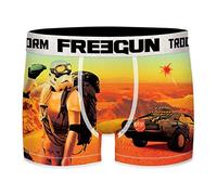 FREEGUN Boxer Hommes Star Wars Funny Stormtrooper La Guerre des étoiles Meme Print 1-Pack S M L XL XXL - Taille: S, Couleur: Motif 1 (SFSTT21BMMAX)