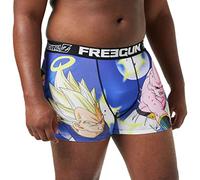 Freegun Caleçon Homme Dragon Ball Z, Boxer Homme, Multi-Sport, Ajustement Parfait, Bleu, Rose, S