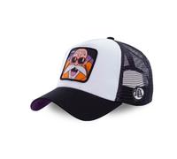 Freegun - CAPSLAB Casquette Trucker Dragon Ball Z Kame Tortue Génial Noir et Blanc