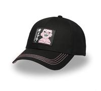 FREEGUN Casquette Homme Dragon Ball Z, Casquette Baseball, Originale Anime Manga Taille TU Noir/Rose