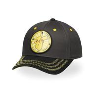 FREEGUN Casquette Homme Pokemon, Casquette Baseball, Originale Anime Manga Taille TU Noir/Gris/Jaune