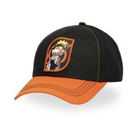 Freegun Casquette Naruto Shippuden Hokage Homme - Baseball - Noir | Orange - Visière Arrondie Taille unique