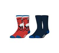 FREEGUN Chaussette Homme La Vache Qui Rit, Chaussettes Homme Hautes, Original et Authentique (Lot de 2), Taille 43/46