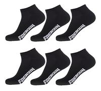 FREEGUN Chaussettes Homme Sneakers - Socquettes Courtes Sport - Lot de 6 paires
