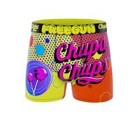 FREEGUN Chupa Chups Boxer pour homme Motif Lollipop Colors Taille élastique large Sensation respirante, Chupa Chups, XXL