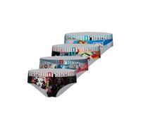 FREEGUN Culotte Fille Microfibre, Culottes et Slips Enfant, Ultra-Doux et Confortable (Lot de 4), Turquoise Taille 12 ans/14 Ans