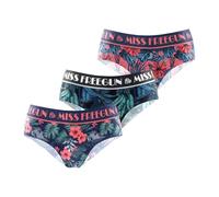 FREEGUN Culotte Fille Tropical, Culottes et Slips Enfant, Confortable et Doux (Lot de 2), Rouge Taille 12 ans/14 Ans