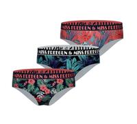 FREEGUN Culotte Fille Tropical, Culottes et Slips Enfant, Confortable et Doux (Lot de 2), Rouge Taille 14 ans/16 Ans
