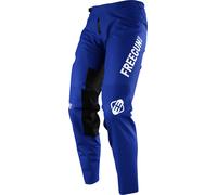 Freegun Devo Pantalon de motocross pour enfants, bleu, taille 6/7 pour des gamins