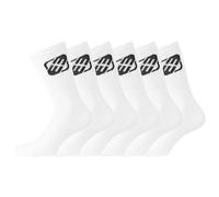 Freegun Fg/1/Tenx6 Chaussettes, Blanc, 43-46 (Lot de 6) Homme