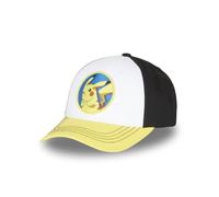 FREEGUN Casquette Homme Pokemon, Casquette Baseball Pikachu, Originale Anime Manga, Noir, Blanc, Jaune, Taille TU